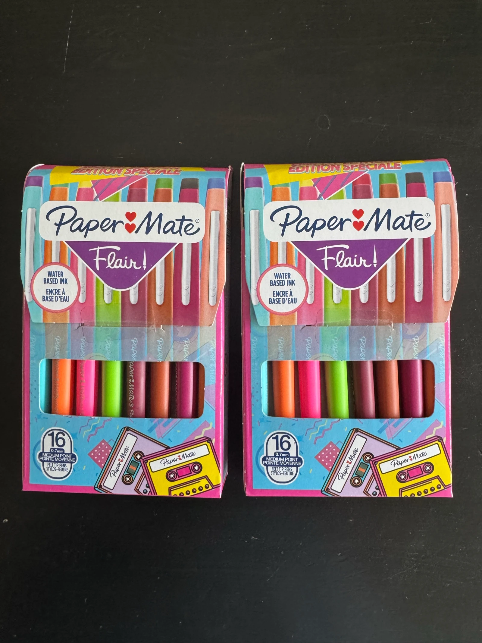 2 Feutre stylo flair paper mate